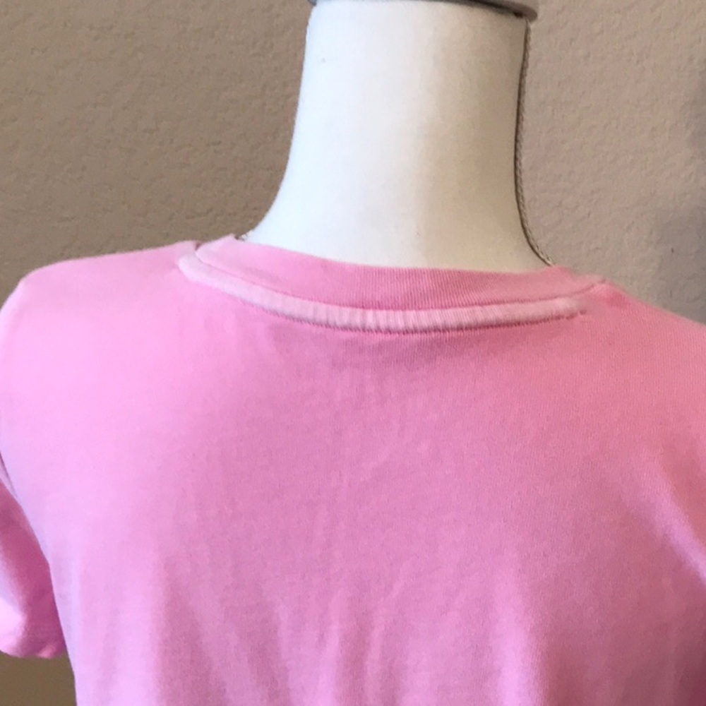 Gap Pink Cotton Crop Tee - Picture 7 of 12